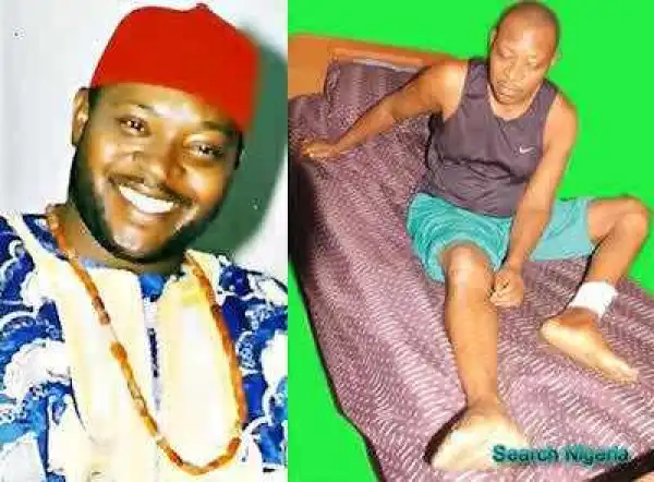 Desmond Elliot Calls For Assistance For Sick Actor, Prince James Uche (Photos)